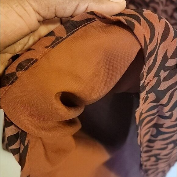 A New Day Geo Print Long Sleeve Dress Size XL NWT - Picture 8 of 9